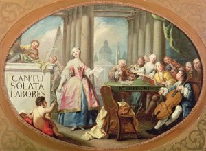 Allegorie der Musik von Nicolas Valeta